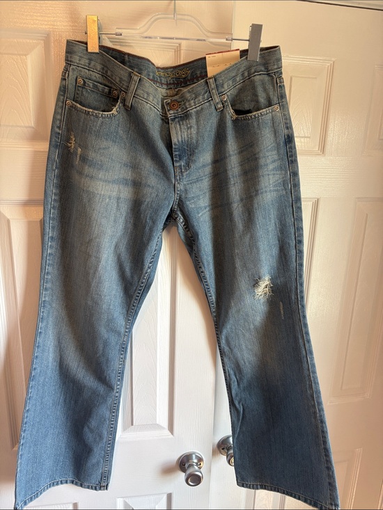 American Eagle Outfitters Denim - American Eagle Vintage Y2K Hipster Low Rise Bootcut Jeans - 14 Short/Petite NWT